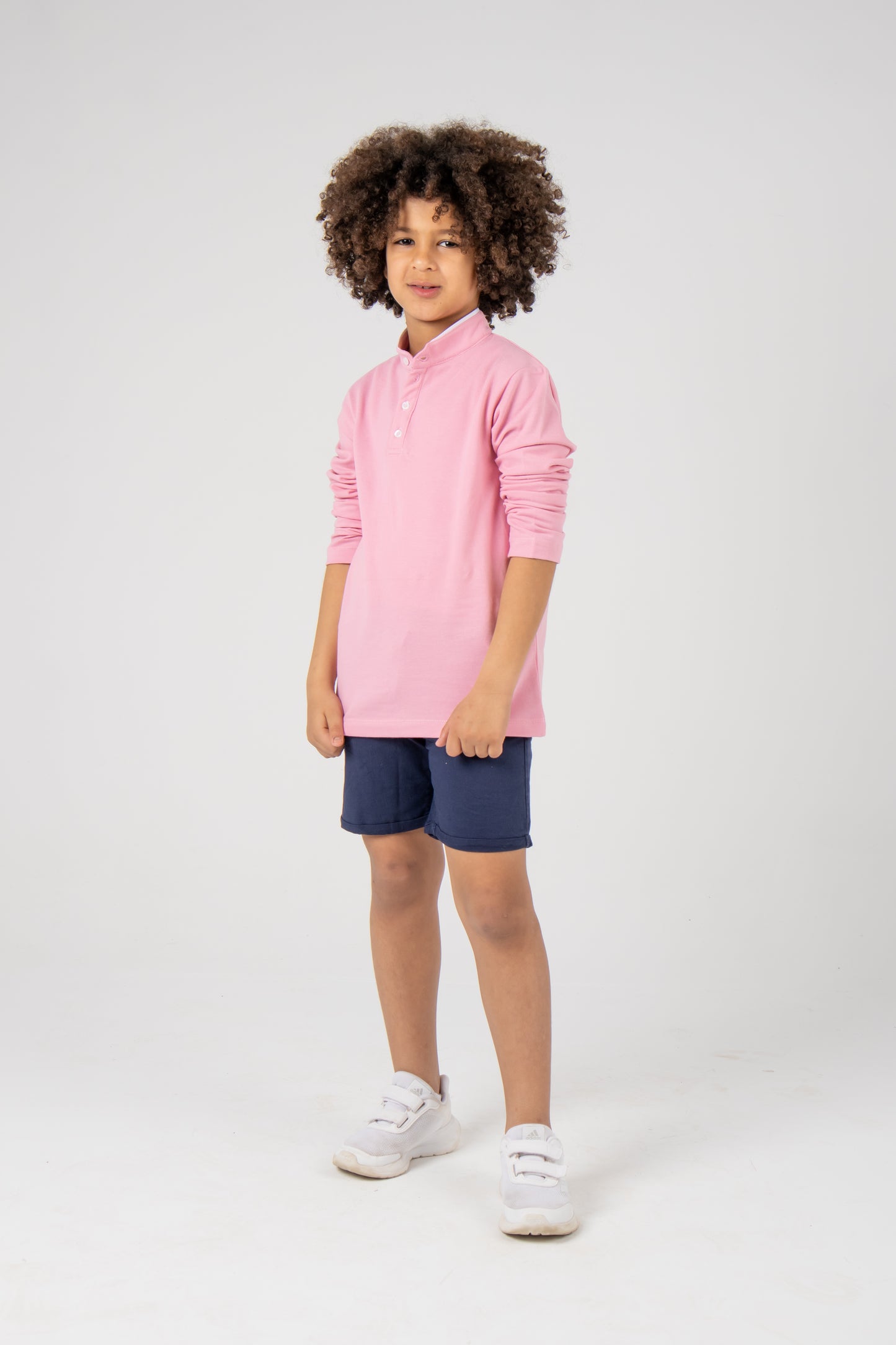 boys polo long sleeve
