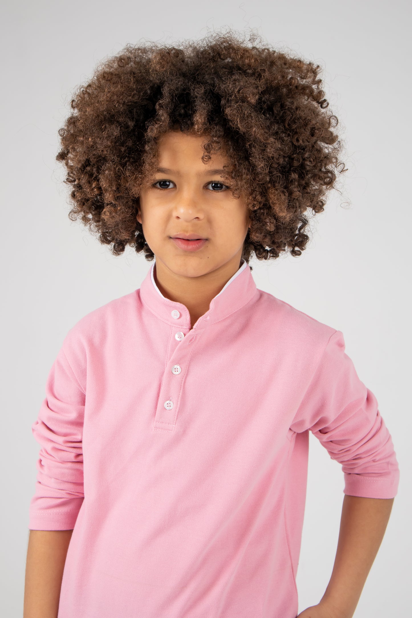 boys polo long sleeve