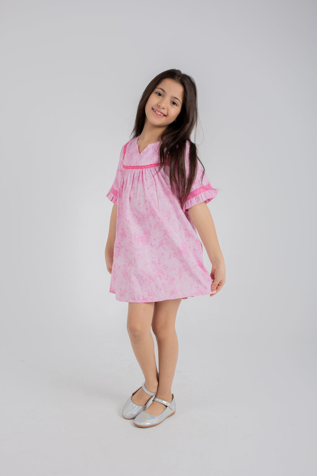 Rayé One-Shoulder Dress
