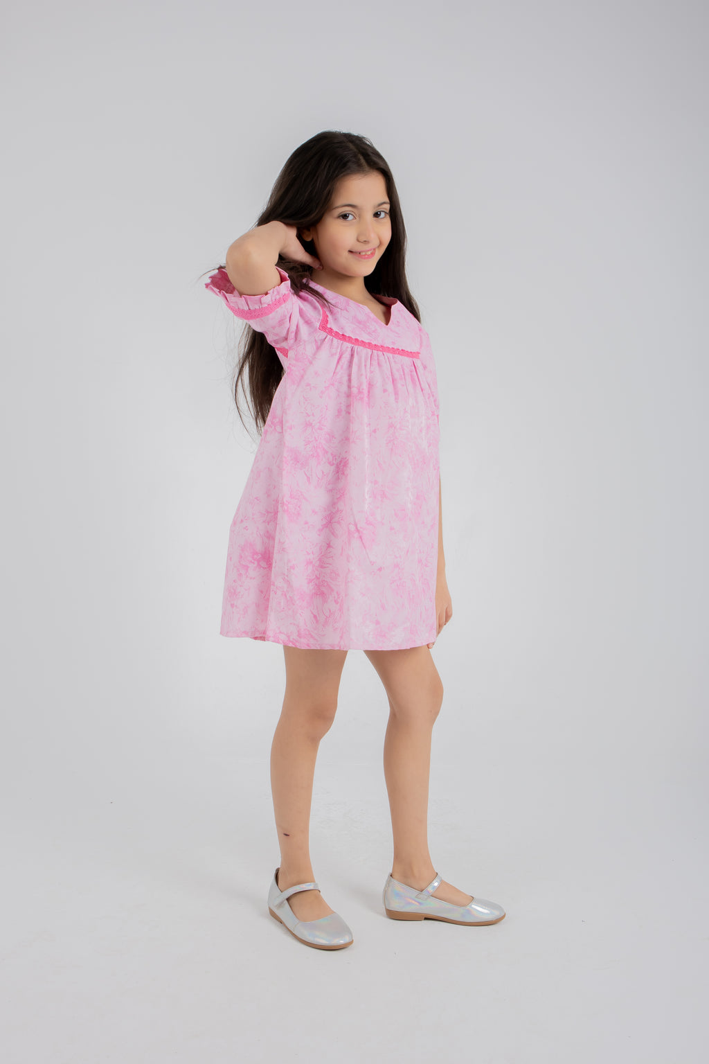 Rayé One-Shoulder Dress