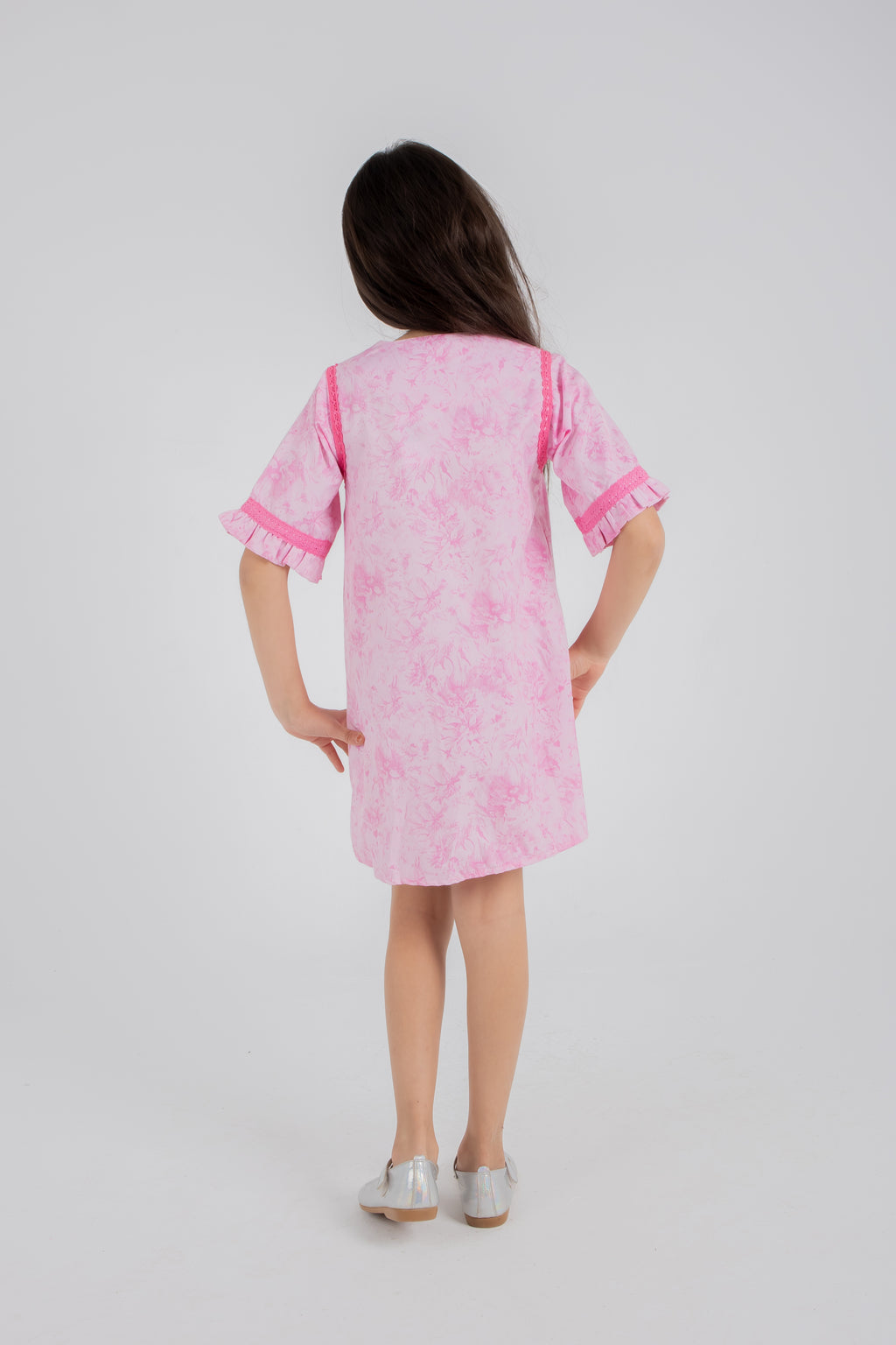 Rayé One-Shoulder Dress
