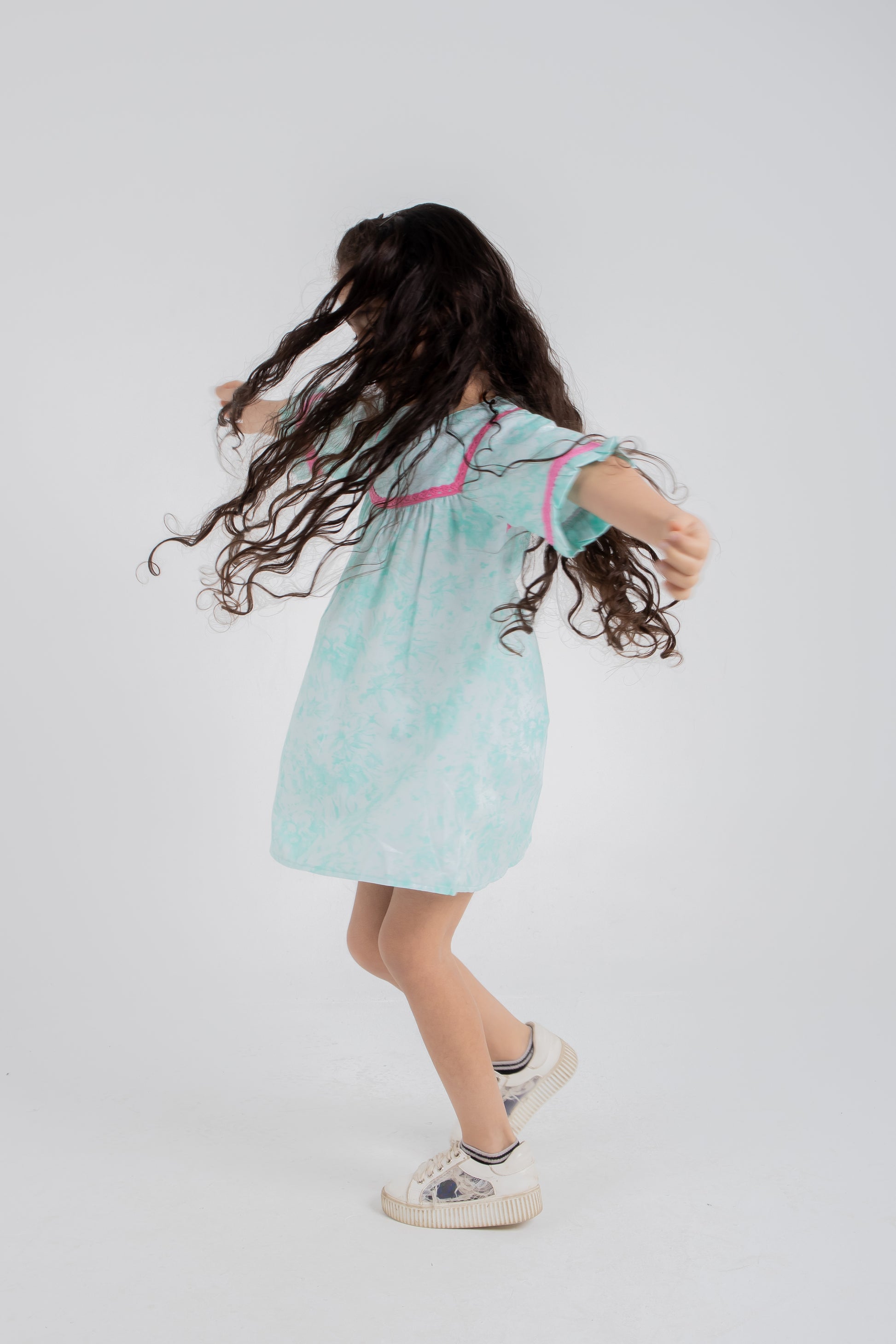 Mint One-Shoulder Dress