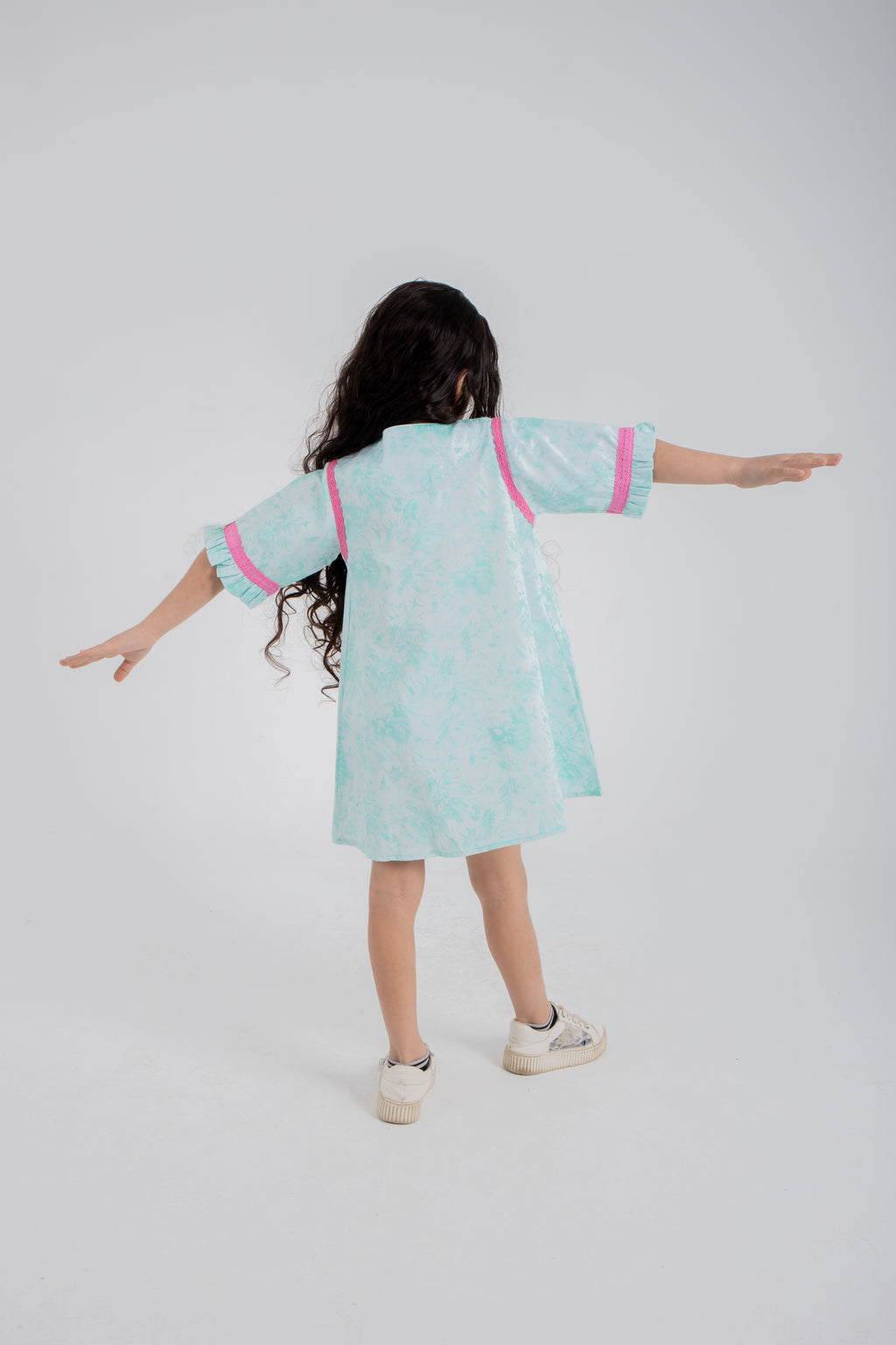 Mint One-Shoulder Dress