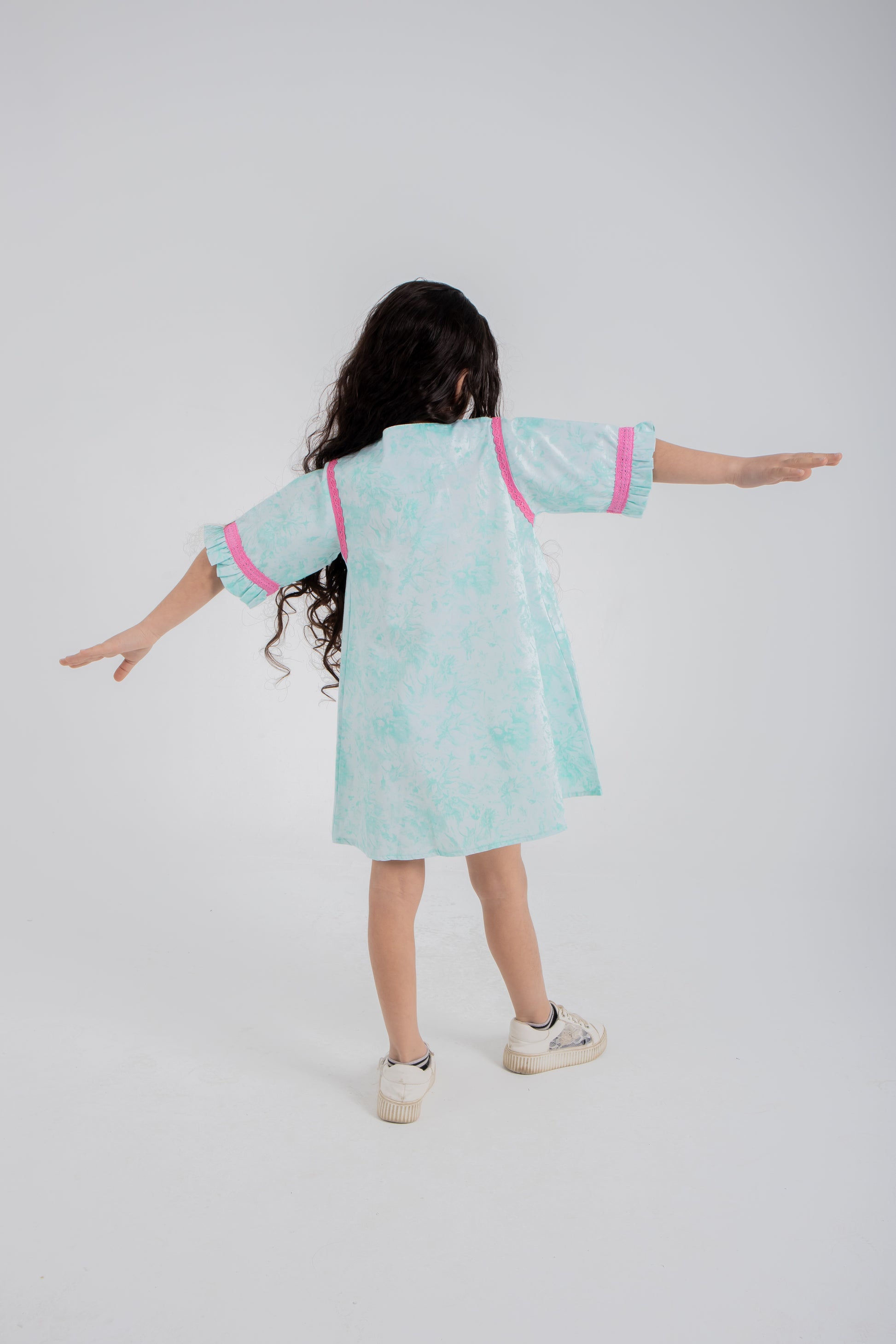 Mint One-Shoulder Dress