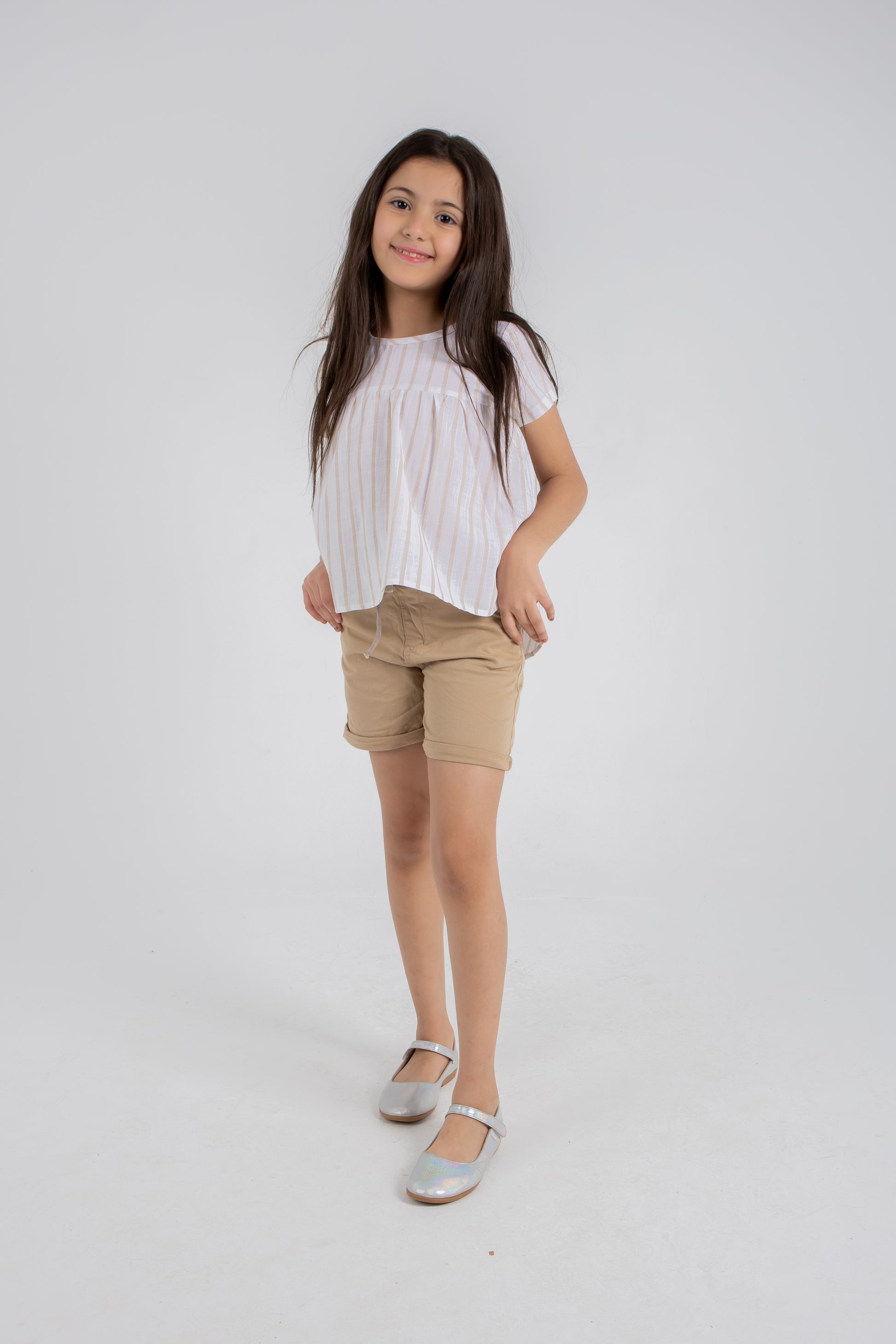 Beige Raye Set