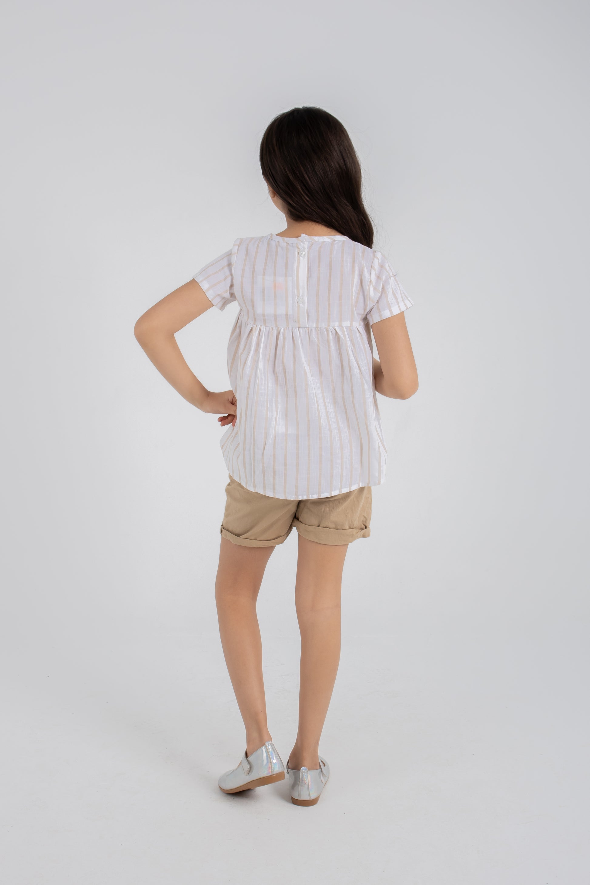 Beige Raye Set