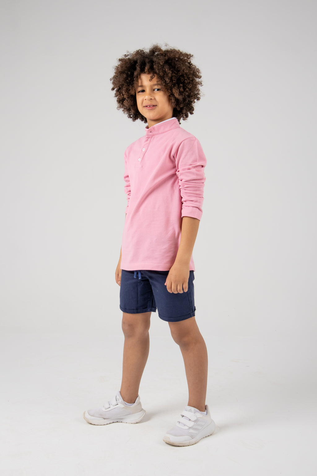 boys polo long sleeve