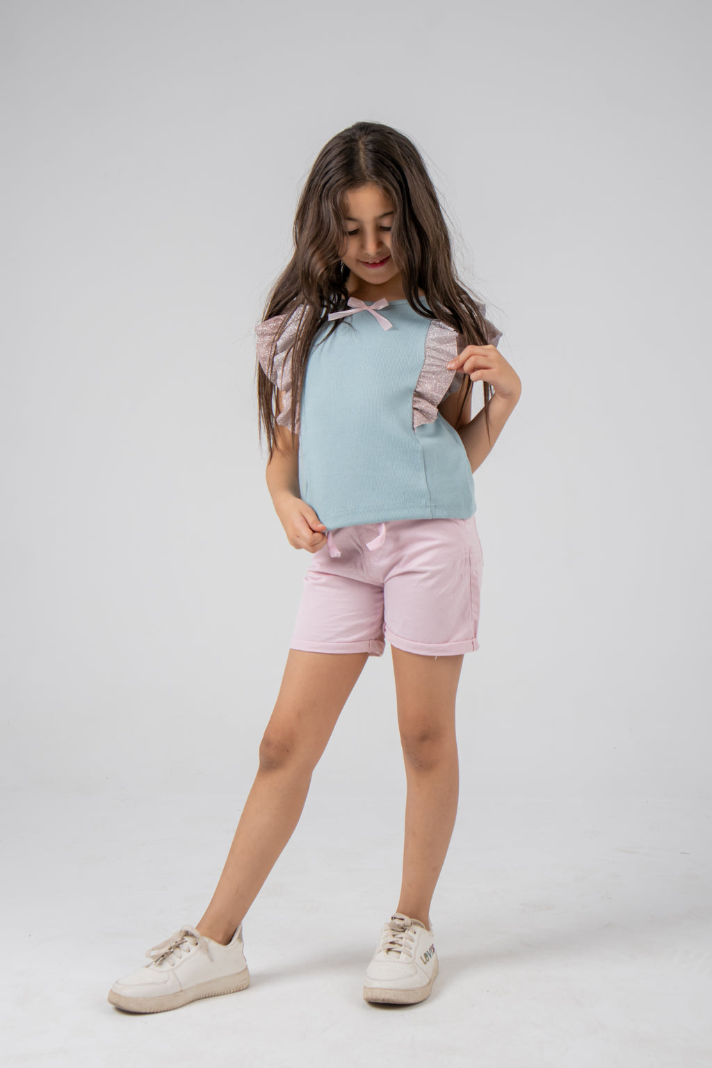 Ruffle Sleeve Top