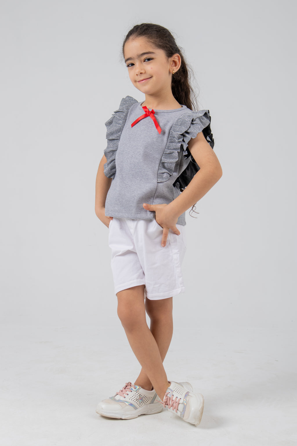 Ruffle Sleeve Top