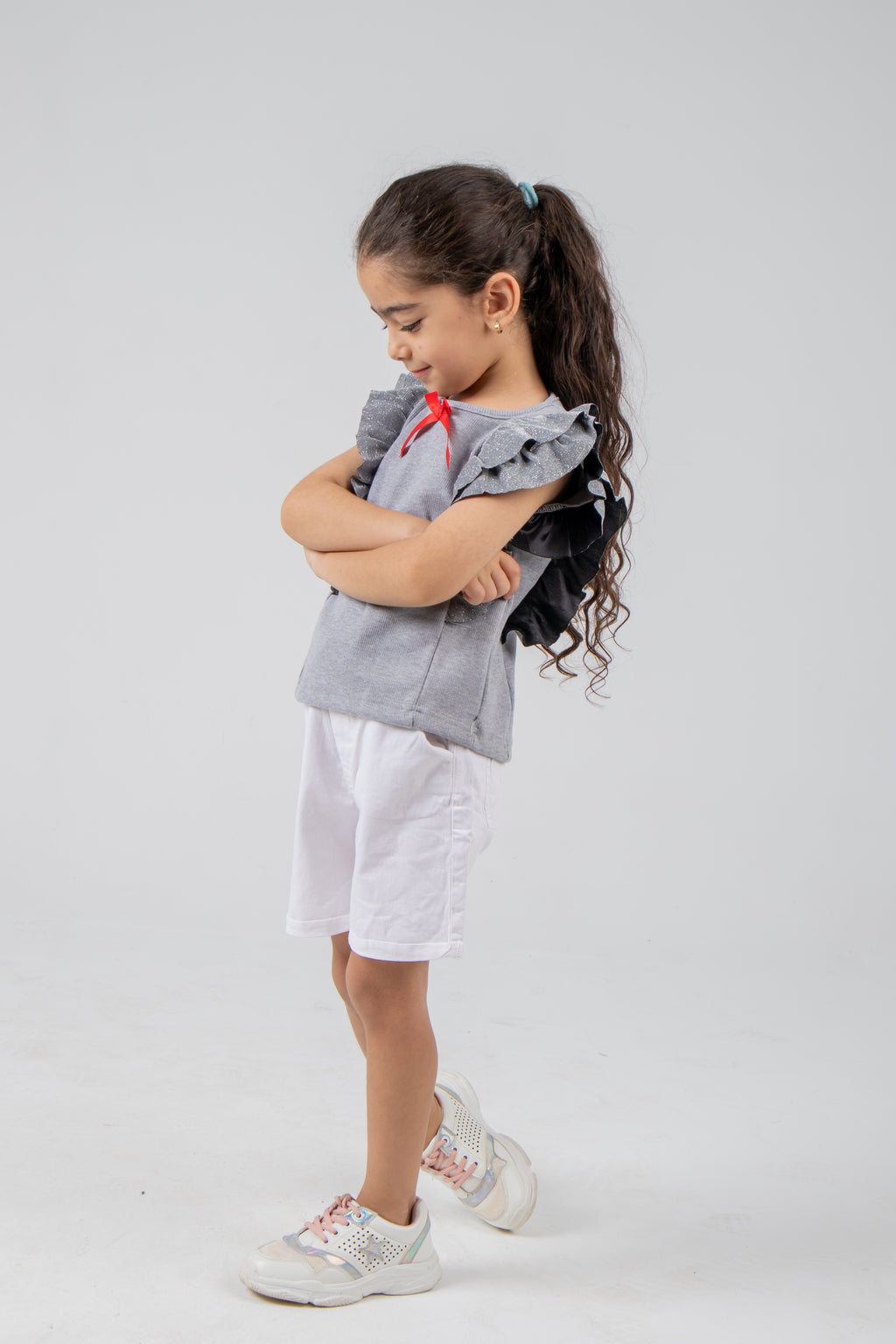 Ruffle Sleeve Top