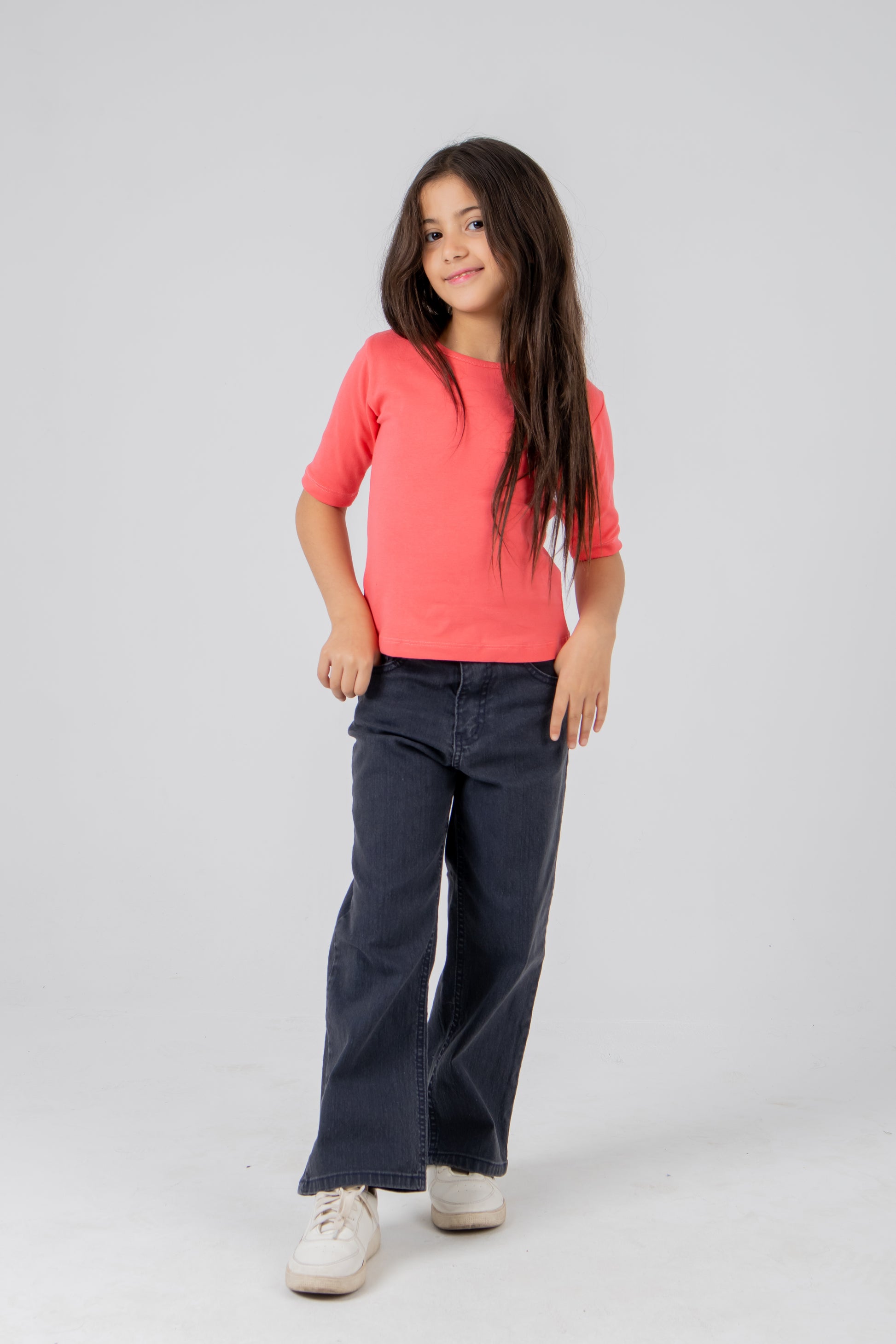 Half-Sleeve Ballerina Top