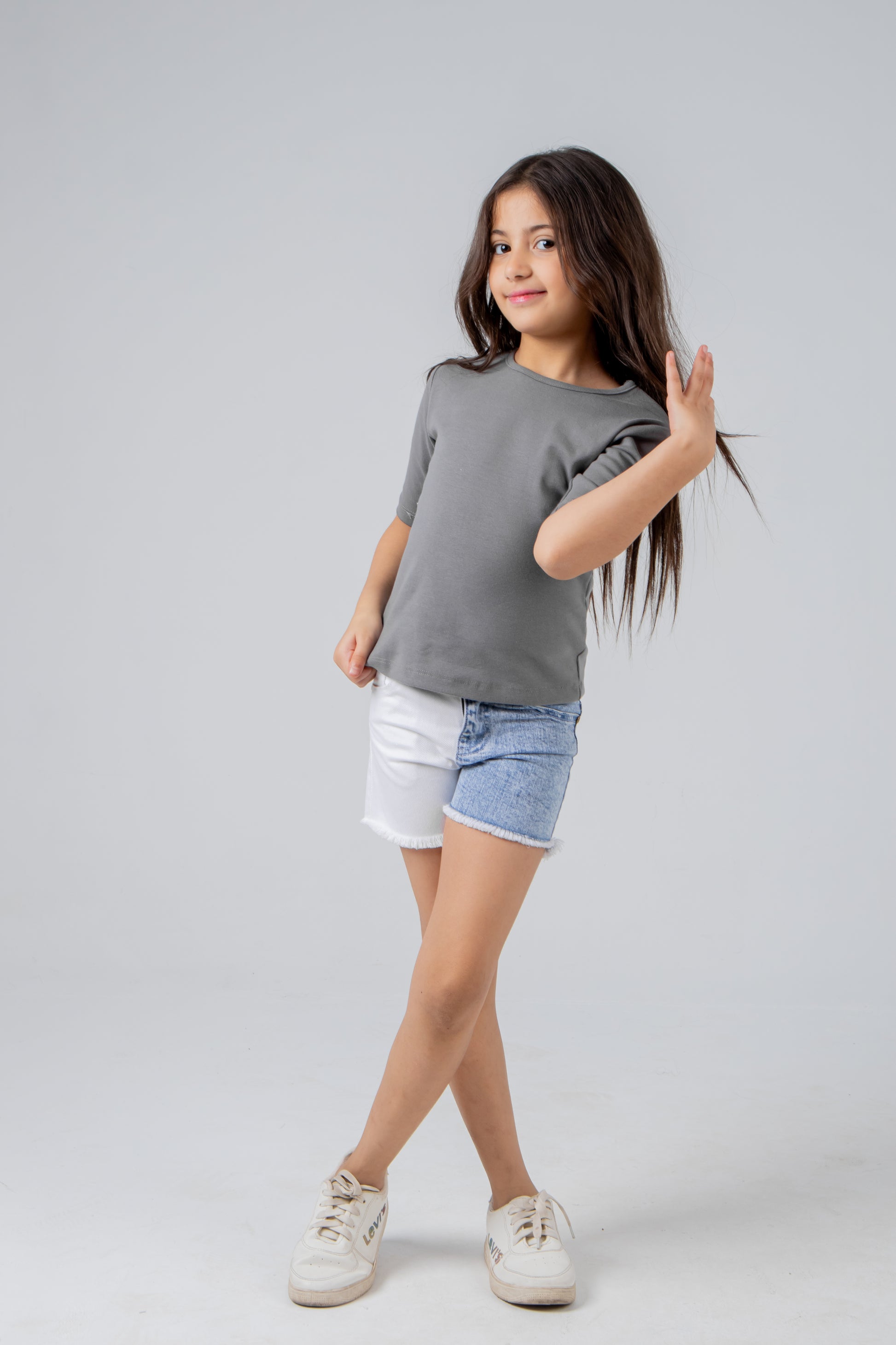 Half-Sleeve Ballerina Top