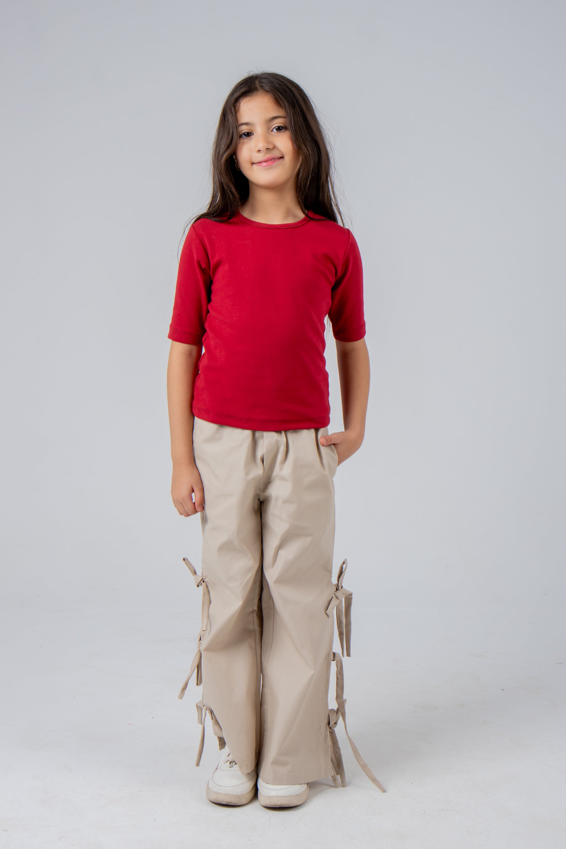 Half-Sleeve Ballerina Top
